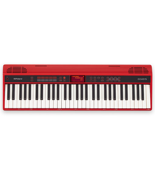 Keyboards | Roland | Roland GO:KEYS 61-key Music Creation - Red |  alamomusiccenter.myshopify.com — Alamo Music Center