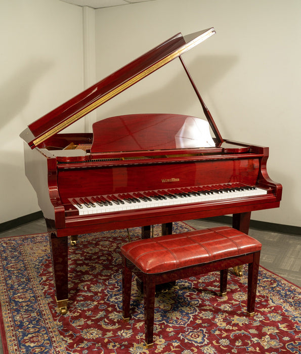 Wurlitzer 5'3" C153 Grand Piano| Polished Cherry | SN: 0060576 | Used