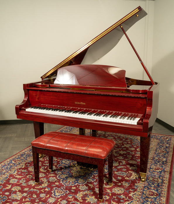 Wurlitzer 5'3" C153 Grand Piano| Polished Cherry | SN: 0060576 | Used