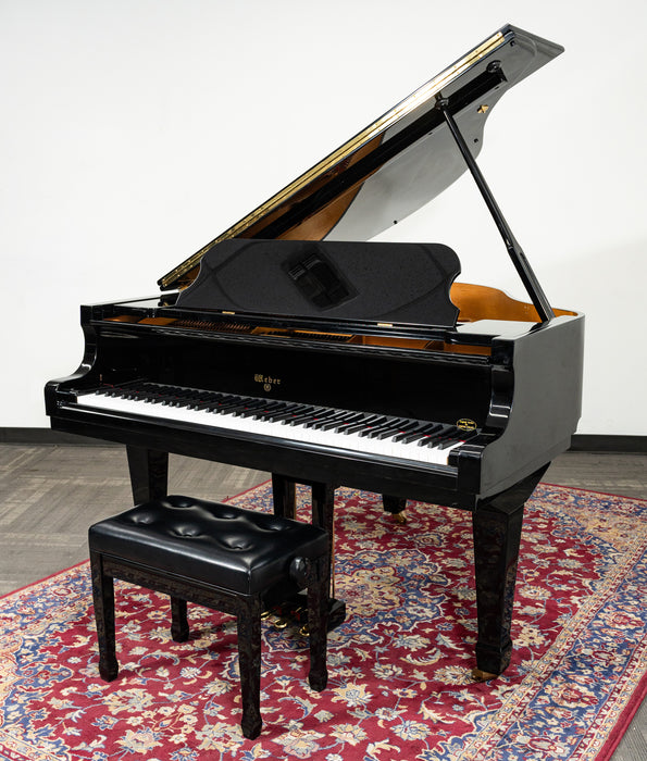 Weber WLG50 Grand Piano | Polished Ebony | SN: TG0020841 | Used