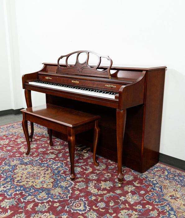 Wurlitzer Classic Upright Piano | Satin Mahogany | SN: 2842569 | Used