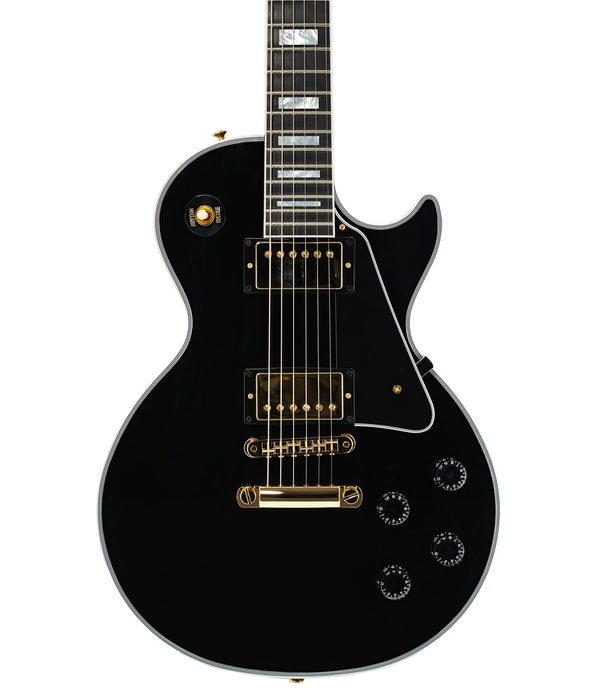 Gibson Les Paul Custom w/ Ebony Fingerboard Gloss Electric Guitar - Ebony