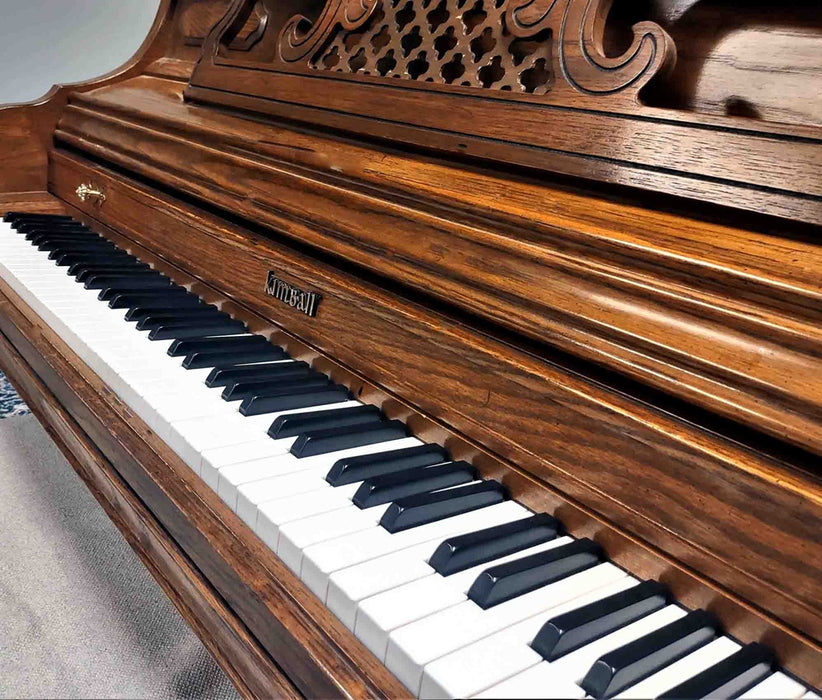 Kimball 4256 Console Piano | Satin Oak | SN: D89353 | Used