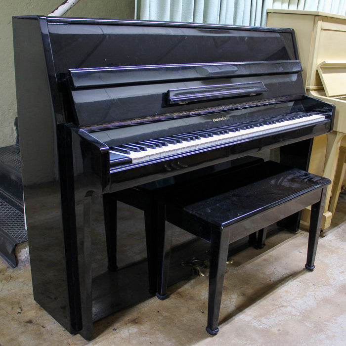 Baldwin Polished Ebony Console Piano