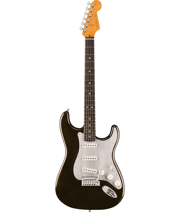 Fender American Ultra II Stratocaster Electric Guitar - Ebony Fingerboard, Texas Tea | New