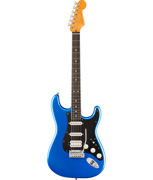 Fender American Ultra II Stratocaster HSS Electric Guitar - Ebony Fingerboard, Noble Blue | New