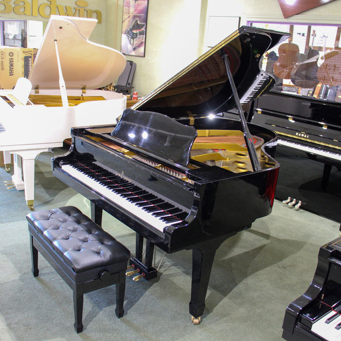 Young Chang PG185 6'1" Polished Ebony Grand Piano