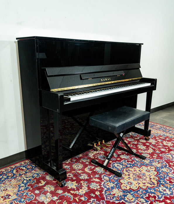 Kawai CX-21D Upright Piano | Polished Ebony | SN: 2168510 | Used