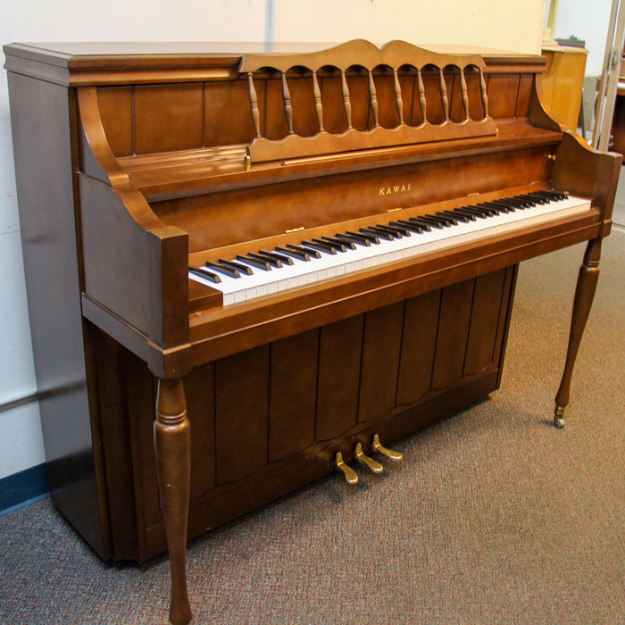 Kawai 801E Upright Console Piano | Walnut | W/ Bench