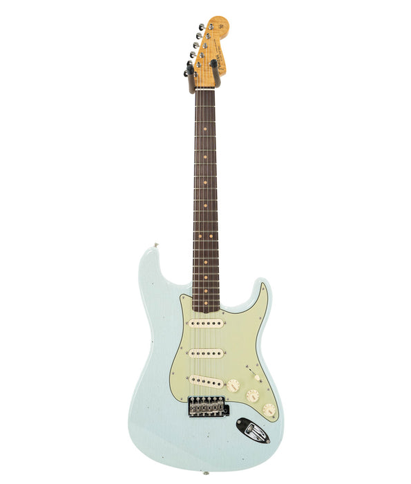 Fender Custom Shop Limited Editon 63 Strat Journeyman Closet Classic Electric Guitar - Aged Sonic Blue | Used