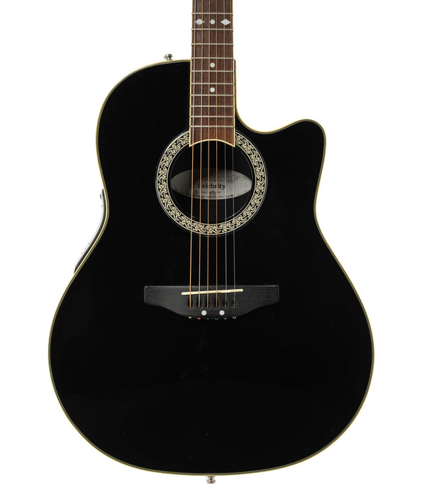 Pre-Owned Ovation Celebrity CC-057 Acoustic-Electric Guitar -Black | Used