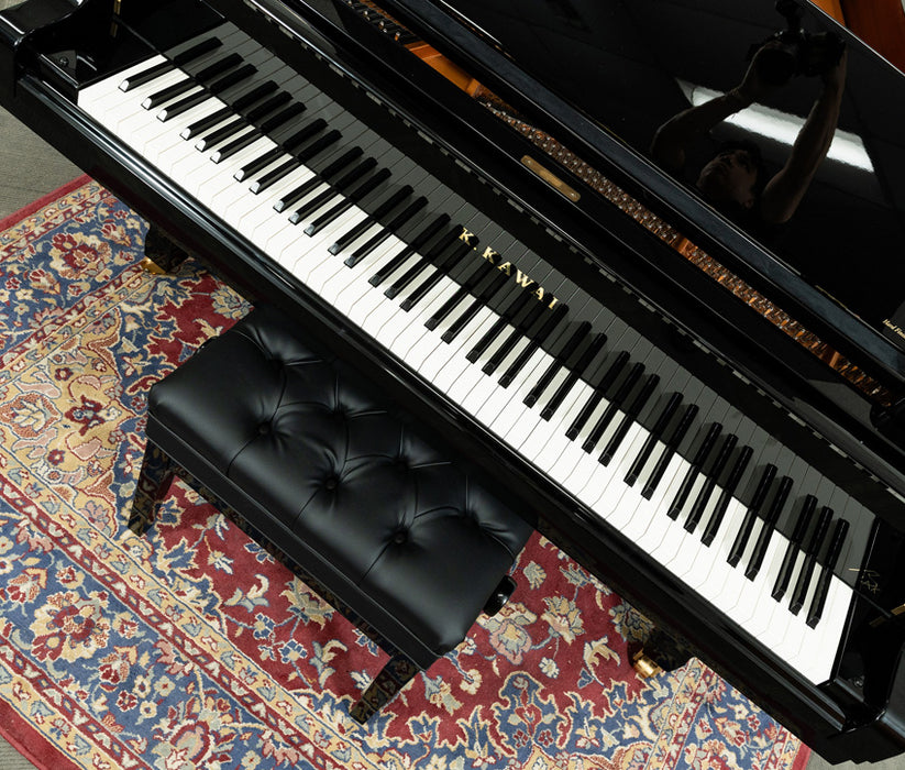 Kawai 5'11" GX-2 BLAK Grand Piano w/ QRS System | Polished Ebony | SN: 2772458 | Used