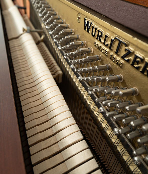 Wurlitzer Classic Upright Piano | Satin Mahogany | SN: 2842569 | Used