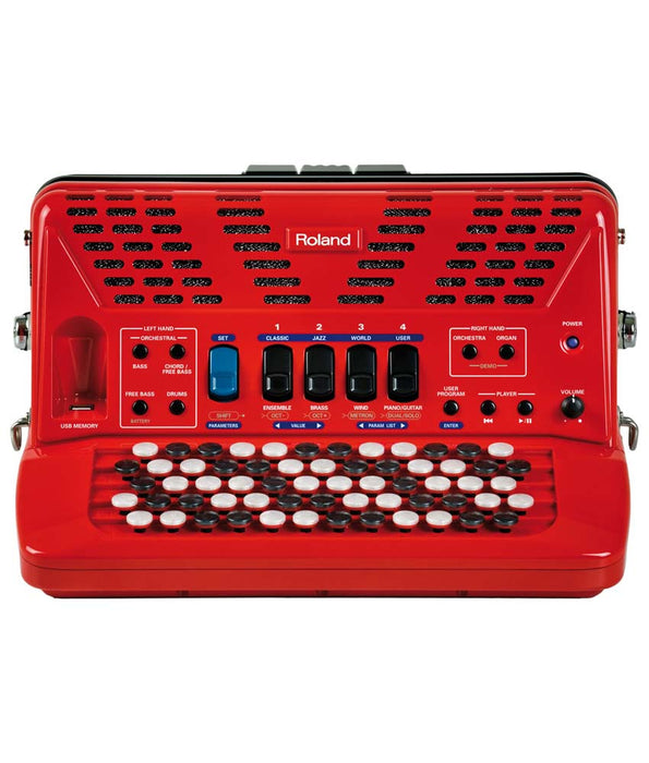 Roland FR-1XB Button-Type V-Accordion - Red