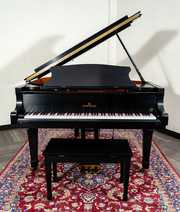 Young Chang PG150 Grand Piano | Satin Ebony | SN: YG0141421 | Used