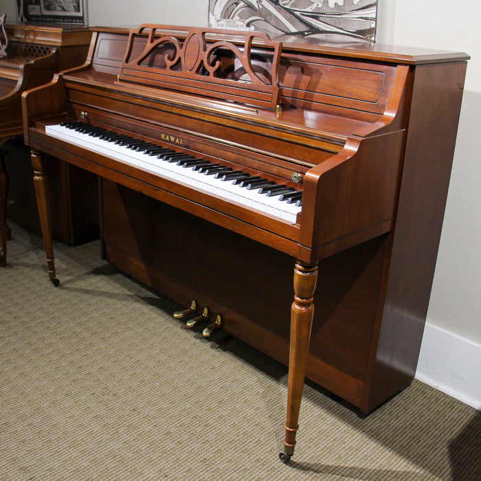 Kawai 502T Dark Pecan Upright Console Piano