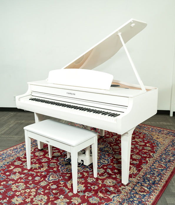 Yamaha Clavinova CLP-795GP Digital Grand Piano | Polished White | SN: UCDH01014 | Used