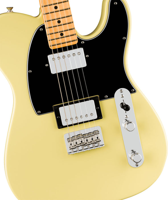 Fender Player II Telecaster HH Telecaster Electric Guitar, Maple Fingerboard - Hialeah Yellow