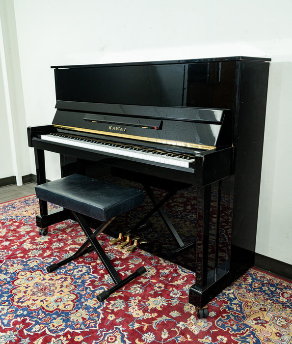 Kawai CX-21D Upright Piano | Polished Ebony | SN: 2168510 | Used