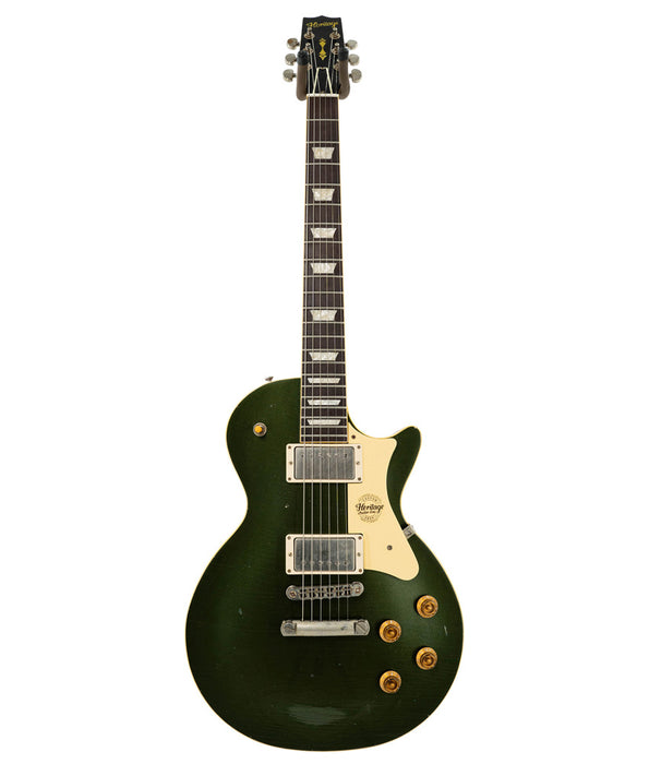 Heritage Custom Shop Factory Special Core Collection H-150 Electric Guitar - Artisan Aged Cadillac Green