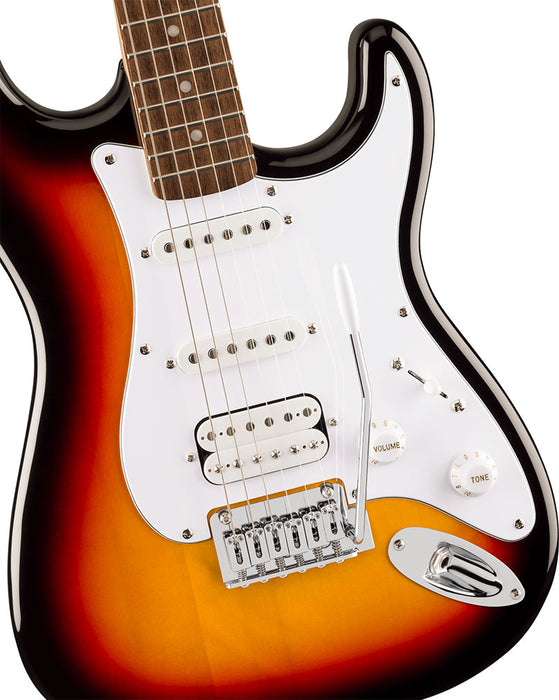 Squier Affinity Series Stratocaster Junior HSS Electric Guitar - 3-Color Sunburst