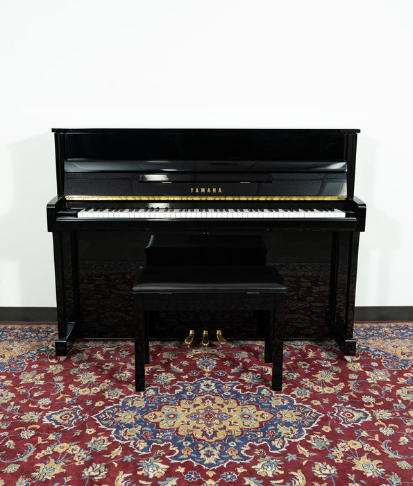 Yamaha B2PE Upright Piano | Polished Ebony | SN: J34367288 | Used