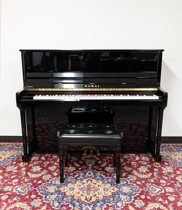 Kawai K-3 48" Upright Piano | Polished Ebony | SN: 2629747 | Used