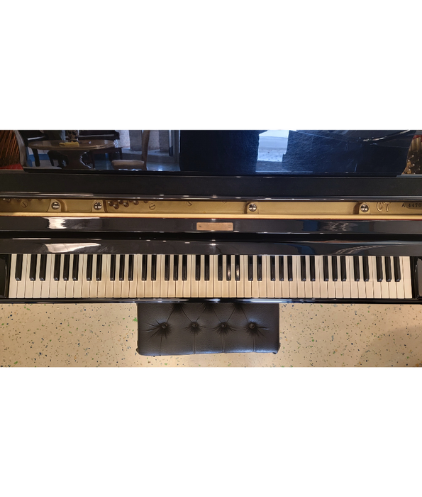 1987 Yamaha 7'6" C7 Grand Piano | Polished Ebony | SN: A4470288 | Used