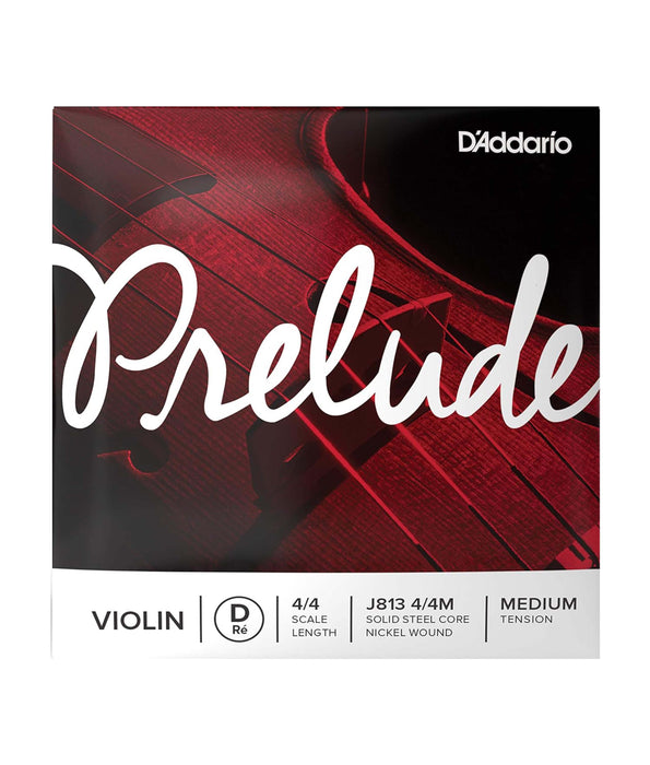 D'Addario Prelude J813 Medium Tension 4/4 Violin D String