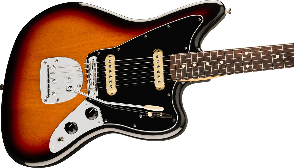 Fender Player II Jaguar Electric Guitar, Rosewood Fingerboard - 3 Color Sunburst