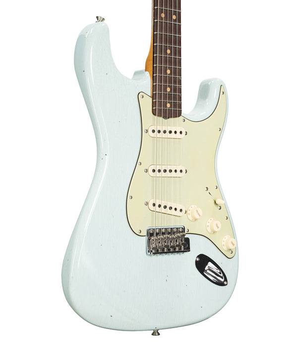 Fender Custom Shop Limited Editon 63 Strat Journeyman Closet Classic Electric Guitar - Aged Sonic Blue | Used