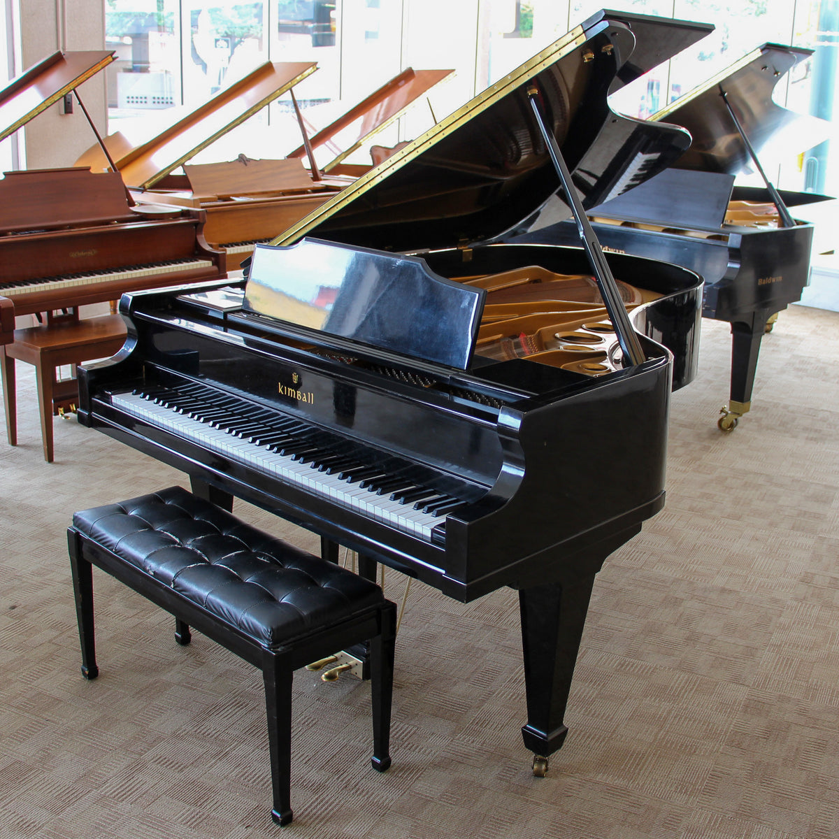 Grand Pianos Kimball Kimball 7 Conservatory Grand Piano Viennese Model With English 2037