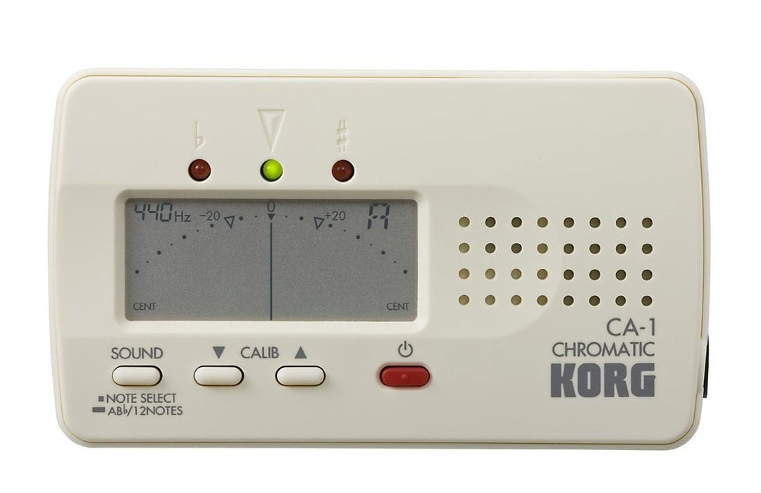 Korg CA1 White Chromatic Tuner