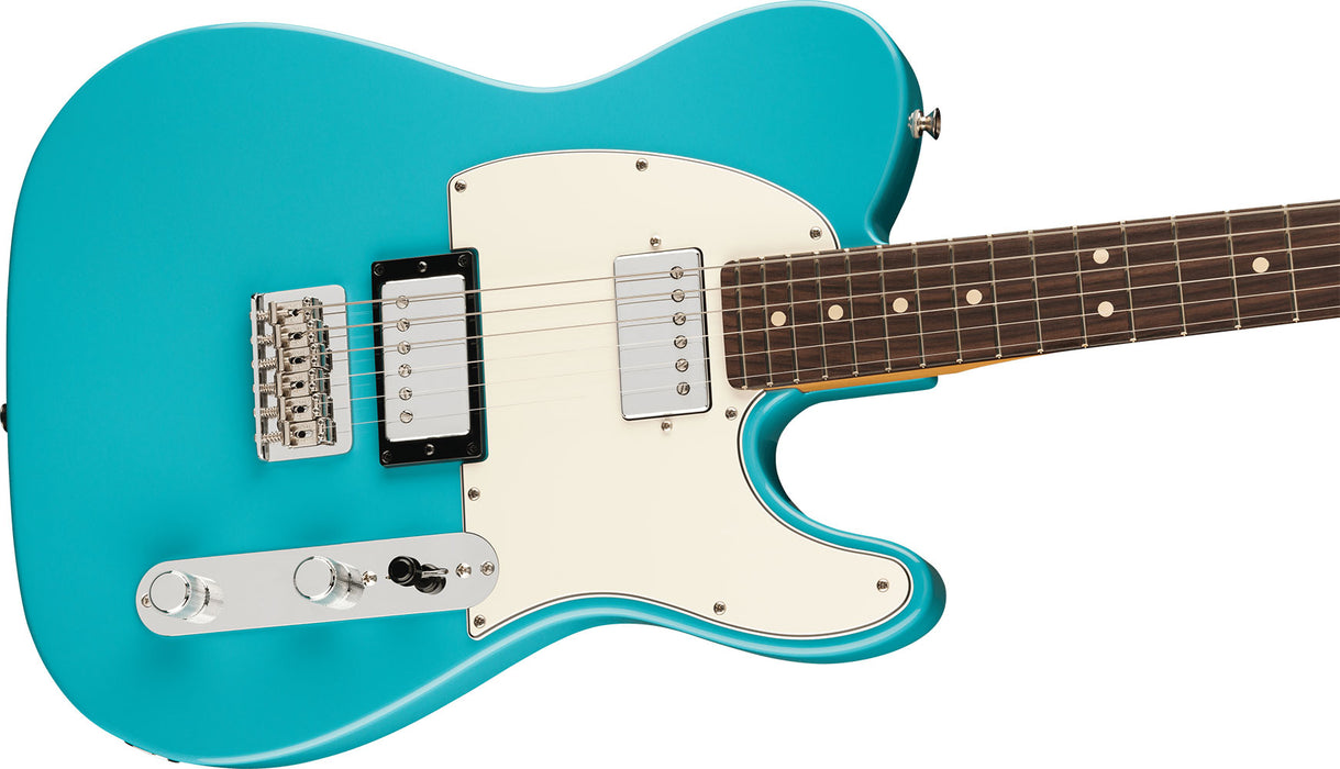 Fender Player II Telecaster HH Telecaster Electric Guitar, Rosewood Fingerboard - Aquatone Blue