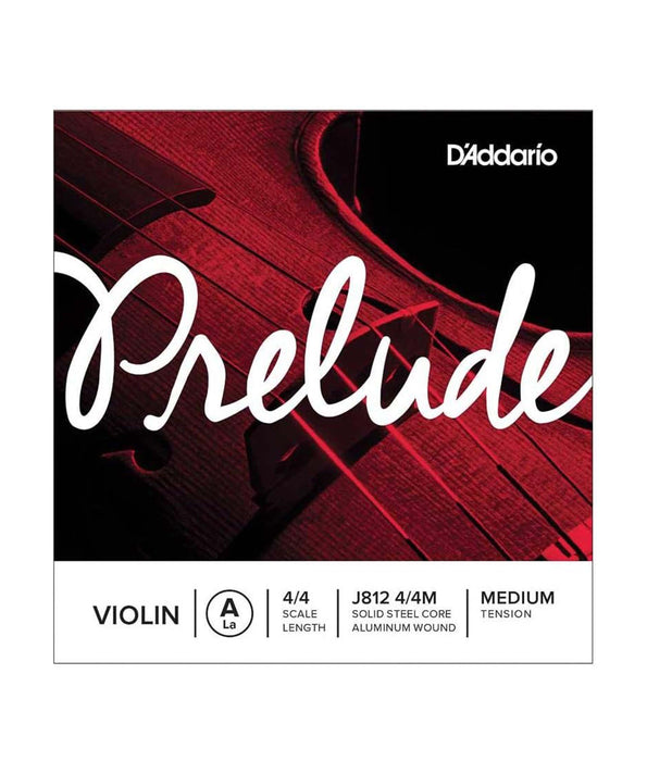 D'Addario Prelude J812 Medium Tension 4/4 Violin A String