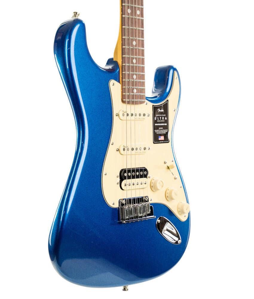 Fender American Ultra Stratocaster HSS, Rosewood Fingerboard, Cobra Blue