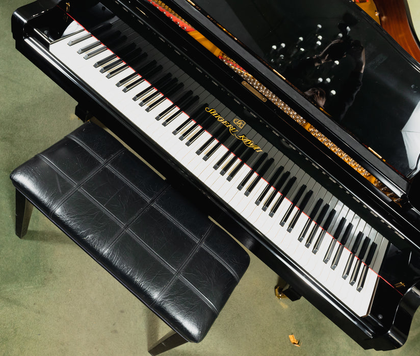 Shigeru Kawai 5'11" SK2 Classic Salon Grand Piano | Polished Ebony | SN: 2410570 | Used