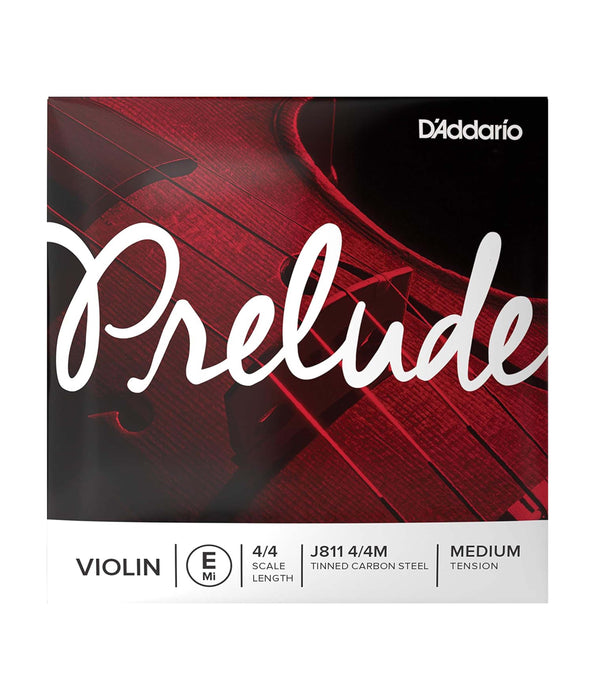 D'Addario Prelude J811 Medium Tension 4/4 Violin E String