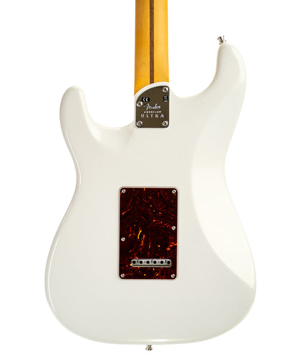 Fender American Ultra Stratocaster HSS, Maple Fingerboard, Arctic Pearl