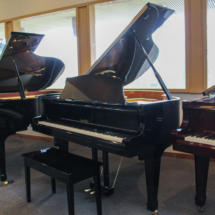 Nordiska Polished Ebony Baby Grand Piano