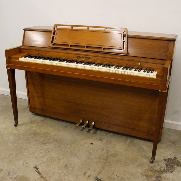 Kohler & Campbell Polished Walnut Spinet Piano