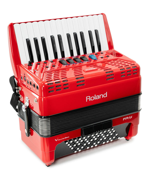 Pre-Owned Roland FR-1x Digital V-Accordion w/ Rechargeable Batteries - Red | Used