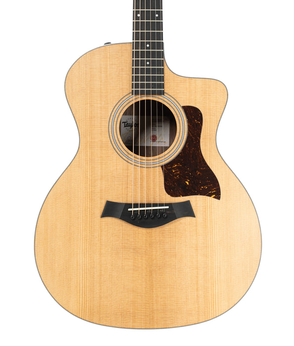 Taylor 214ce Grand Auditorium Spruce/Walnut Acoustic-Electric Guitar - Natural