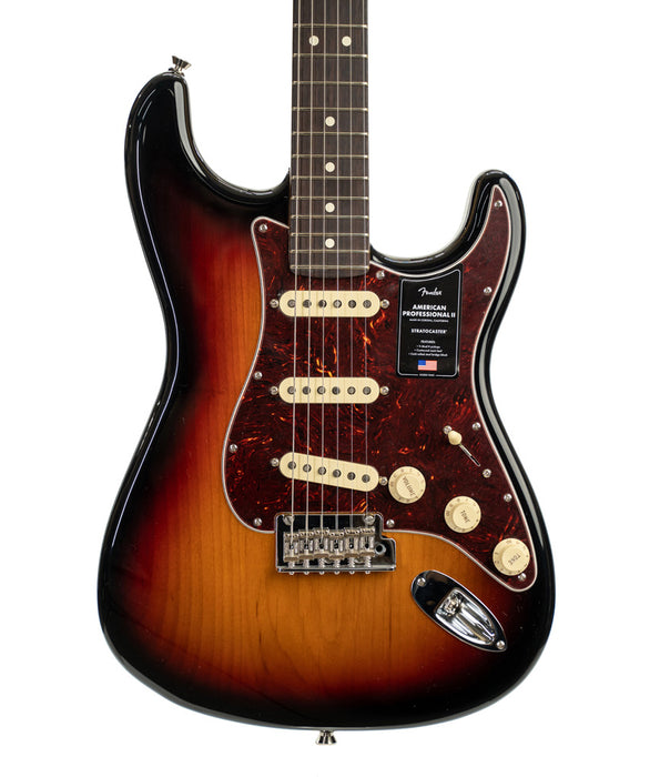 Fender American Professional II Stratocaster, Rosewood Fingerboard, 3-Color Sunburst