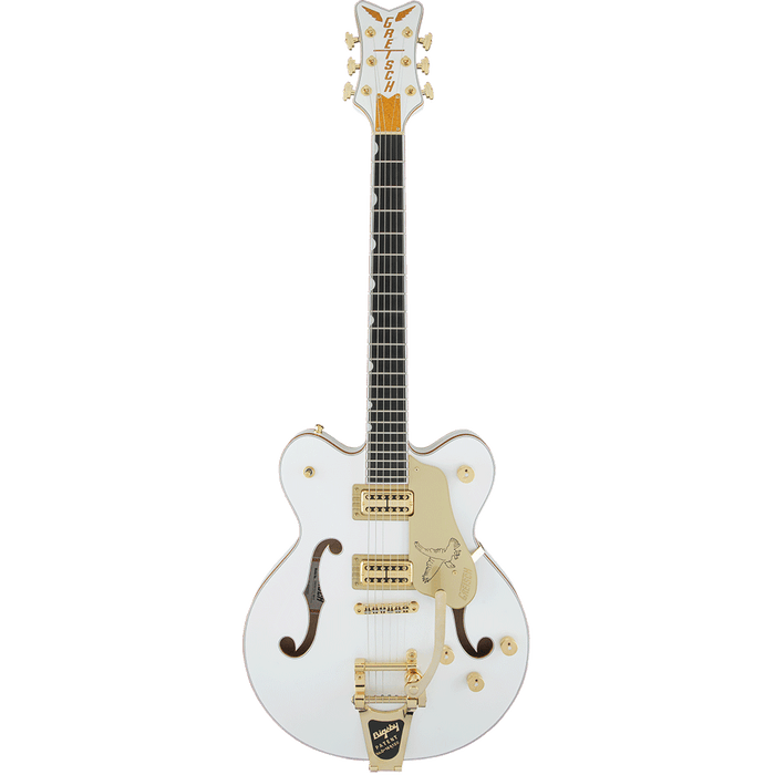 Gretsch G6636T Players Edition Falcon Center Block Double-Cut with String-Thru Bigsby Electric Guitar - White