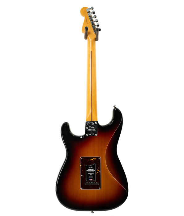 Pre-Owned Fender American Professional II HSS Stratocaster, 3-Tone Sunburst, Rosewood Fingerboard Electric Guitar | Used