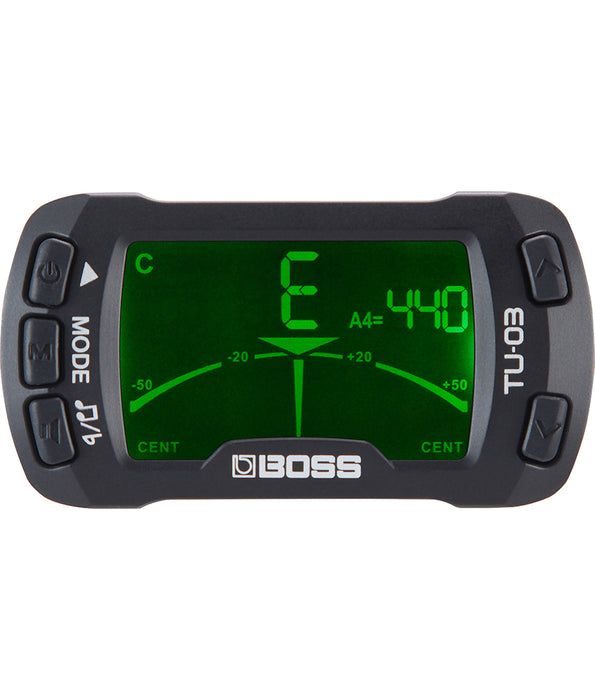 Boss TU-03 Clip on Tuner & Metronome