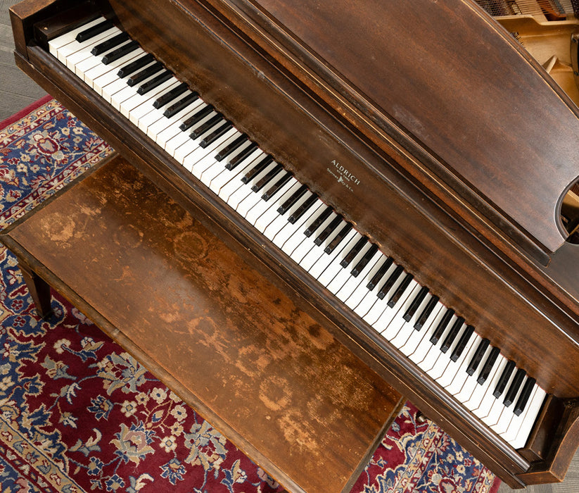 Aldrich 5' Grand Piano | Satin Oak | SN: 156273 | Used