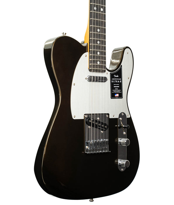 Fender American Ultra II Telecaster Electric Guitar - Ebony Fingerboard, Texas Tea | New