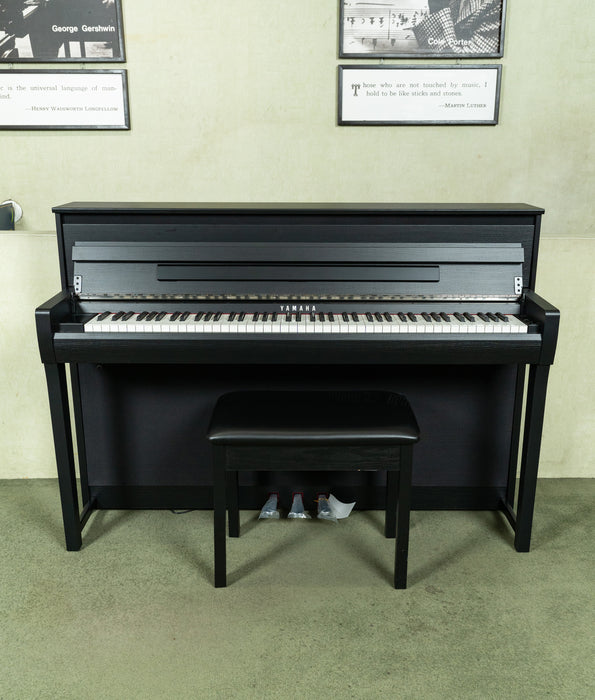 Yamaha Clavinova CLP-785 Digital Piano - Matte Black | SN: UCCP01011 | Used